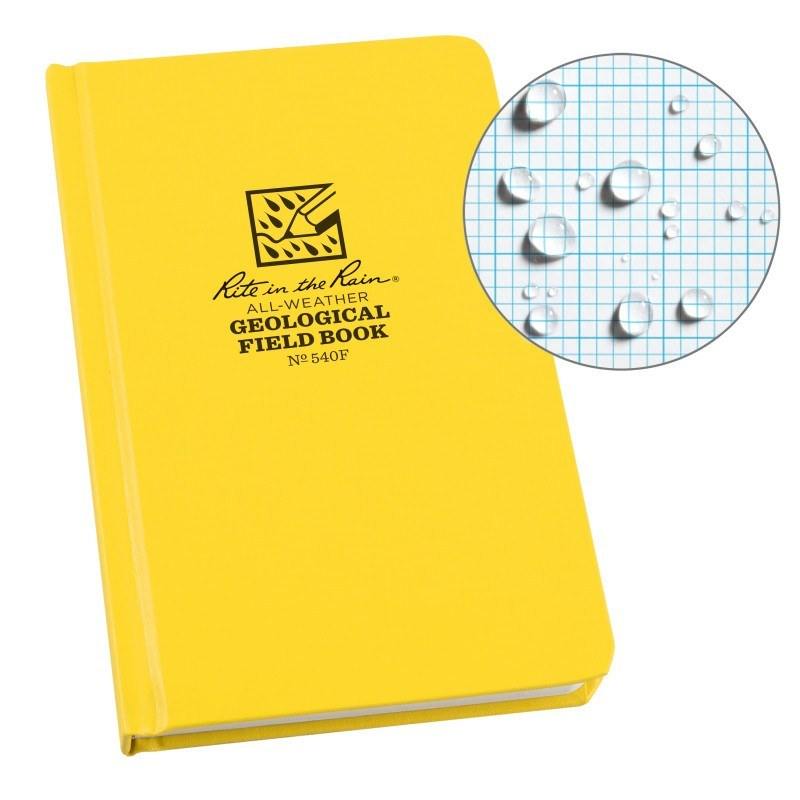 Rite in the Rain No540F Hard Cover Book Geological Yellow-Tactical Source LLC