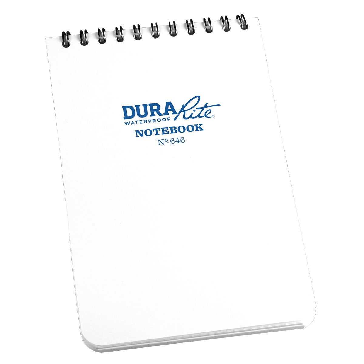 Rite in the Rain Top Spiral Durarite Waterproof 4 X 6 Polydura Notebook Universal White-Tactical Source LLC