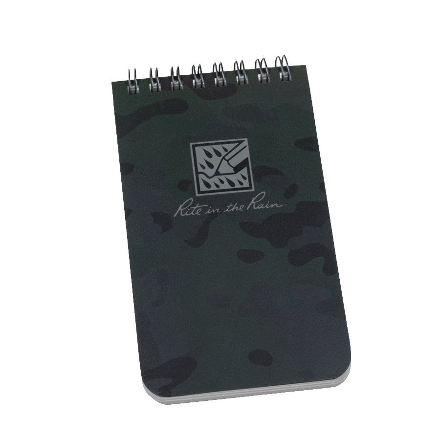 Rite in the Rain Top Spiral Notebook - 3''x5'' - Nighthawk Camo-Tactical Source LLC