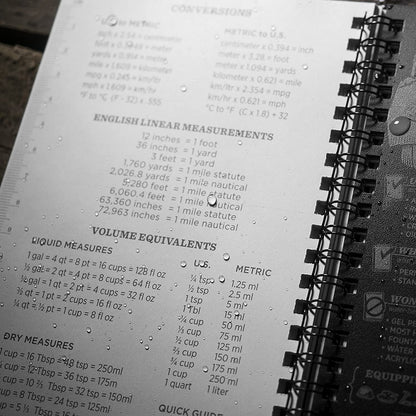 Rite in the Rain Weekly Planner Undated Black No.P52-Tactical Source LLC
