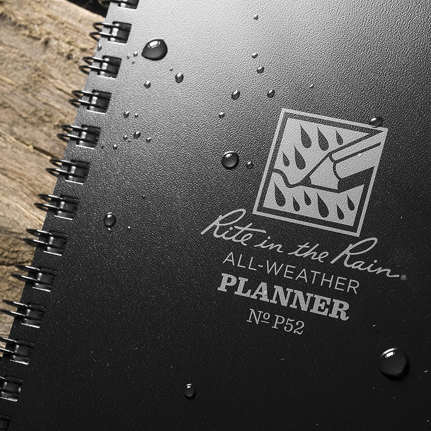 Rite in the Rain Weekly Planner Undated Black No.P52-Tactical Source LLC