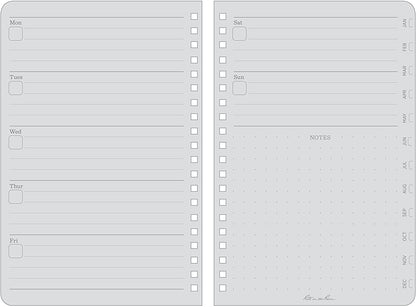 Rite in the Rain Weekly Planner Undated Black No.P52-Tactical Source LLC