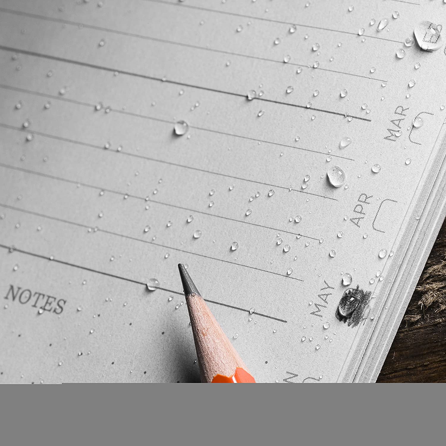 Rite in the Rain Weekly Planner Undated Black No.P52-Tactical Source LLC