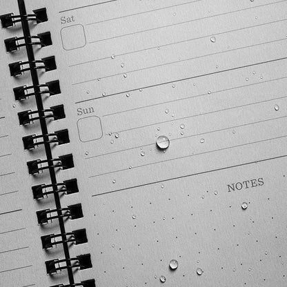 Rite in the Rain Weekly Planner Undated Black No.P52-Tactical Source LLC