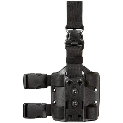 Safariland 6005-6-123 Double Strap Leg Shroud w/ Quick Release Leg Strap STX Tactical Black-Tactical Source LLC