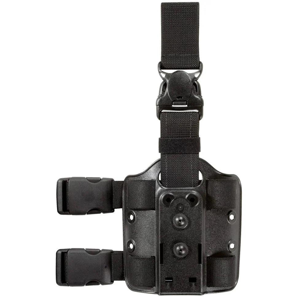 Safariland 6005-6-123 Double Strap Leg Shroud w/ Quick Release Leg Strap STX Tactical Black-Tactical Source LLC