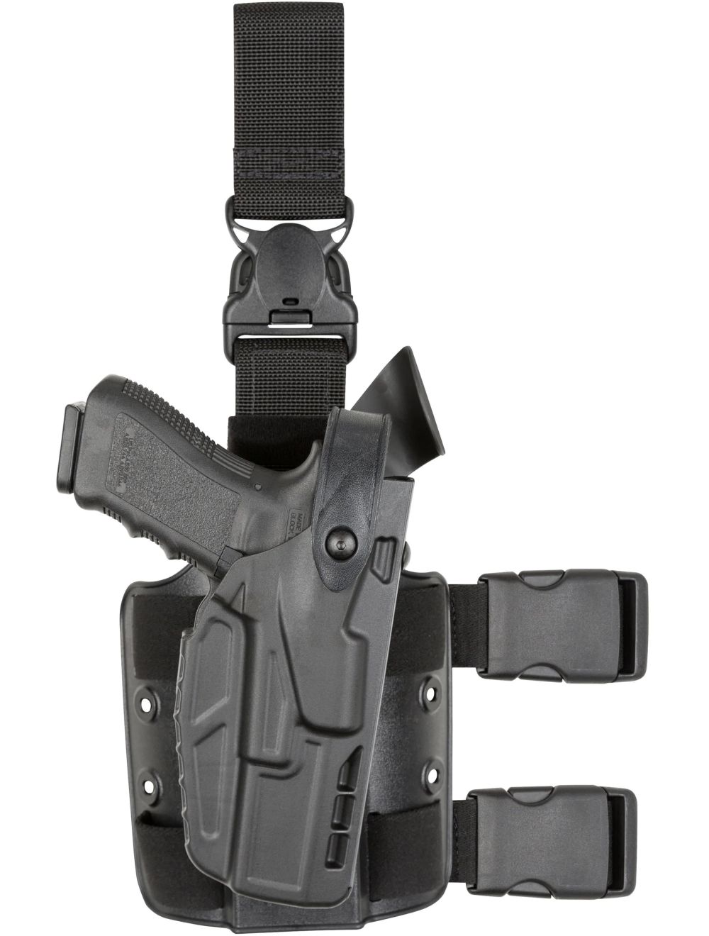 Safariland 7305 7TS ALS/SLS Tactical Holster with Quick Release for Glock 17 w/ Light-Tactical Source LLC