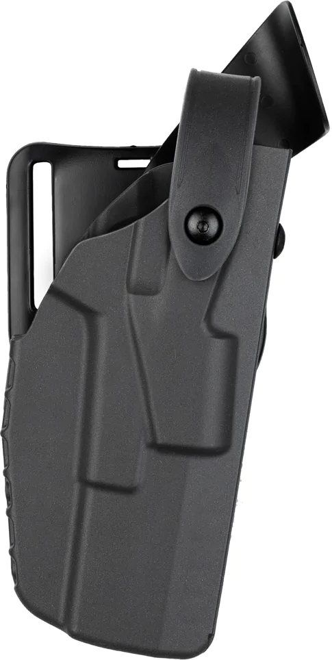 Safariland 7360 7TS ALS/SLS Mid-Ride Duty Holster for Glock 17/22 with Light Plain Black-Tactical Source LLC