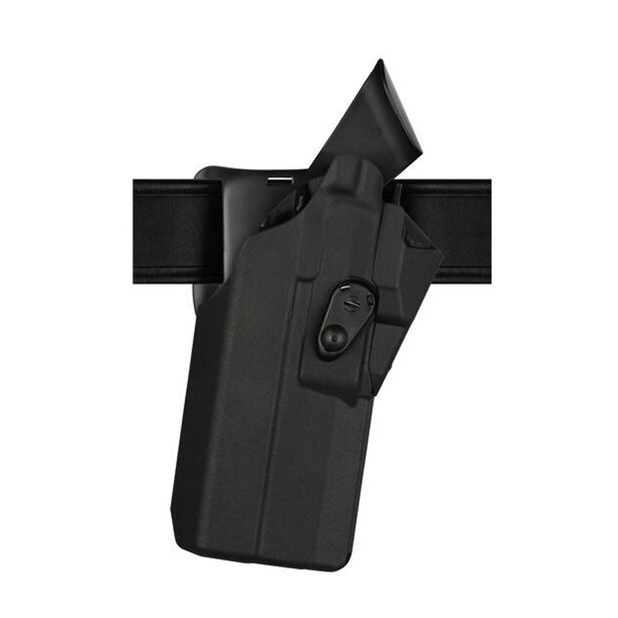 Safariland 7390RDS 7TS ALS Mid-Ride Level I Retention Duty Holster Fit Code 8325 STX Plain Black-Tactical Source LLC