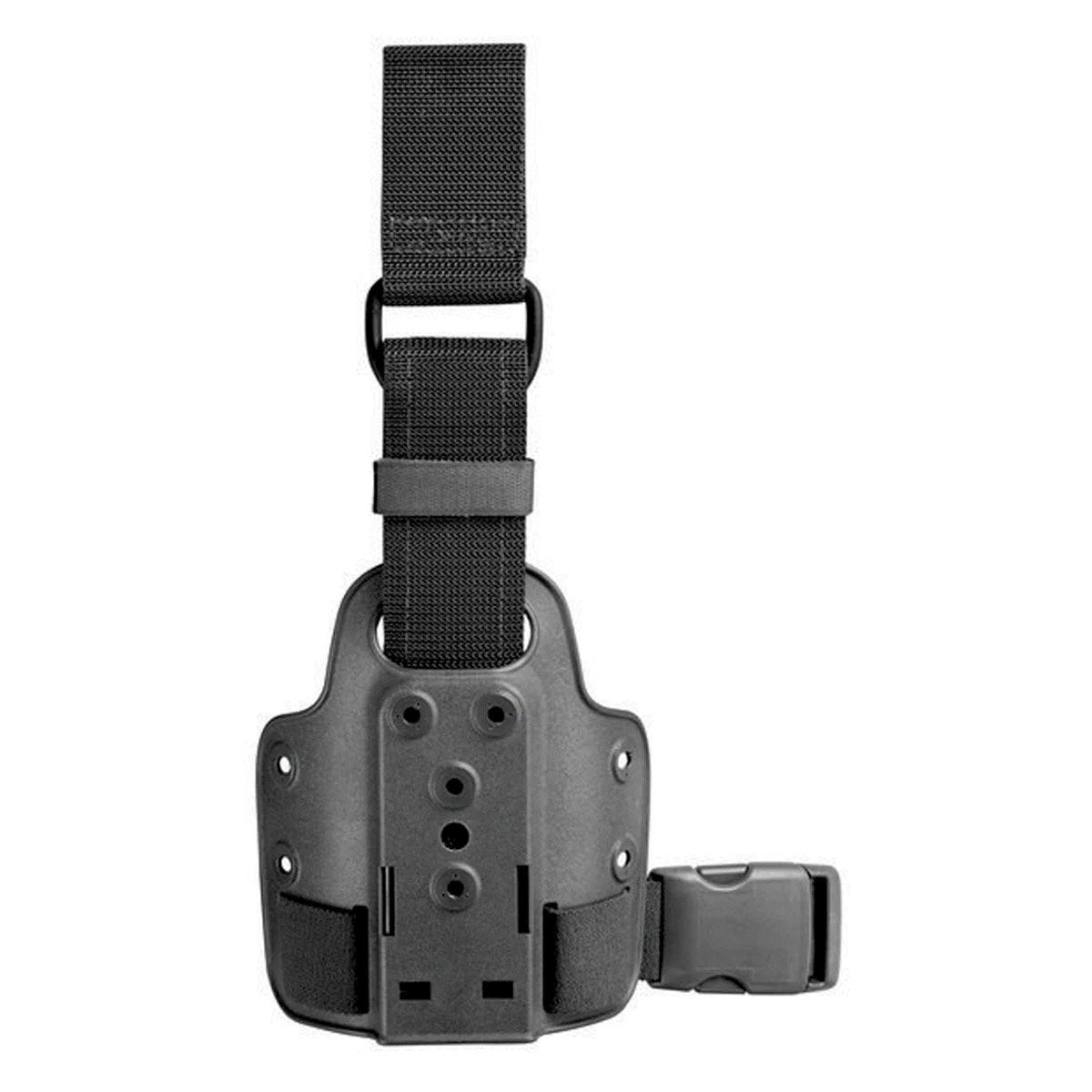 Safariland Model 6009-10-2 Single Strap Leg Shroud with D-Ring Black-Tactical Source LLC