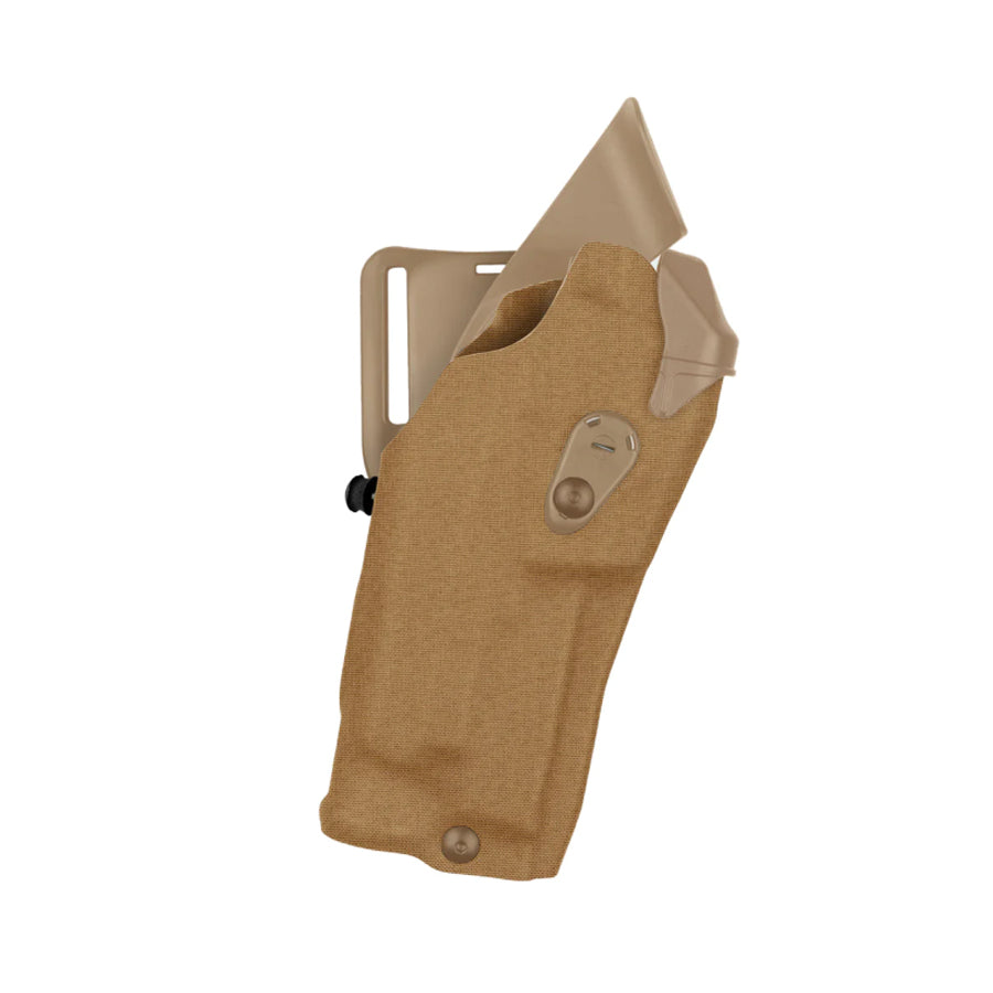 Safariland Model 6390RDS ALS Mid-Ride Level I Retention Duty Holster for Glock 34 MOS w/ Light-Tactical Source LLC