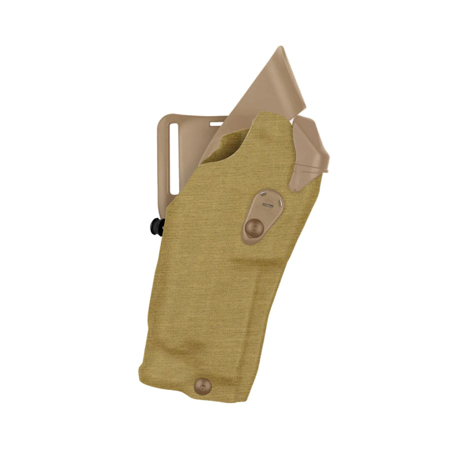Safariland Model 6390RDS ALS Mid-Ride Level I Retention Duty Holster for Glock 34 MOS w/ Light-Tactical Source LLC