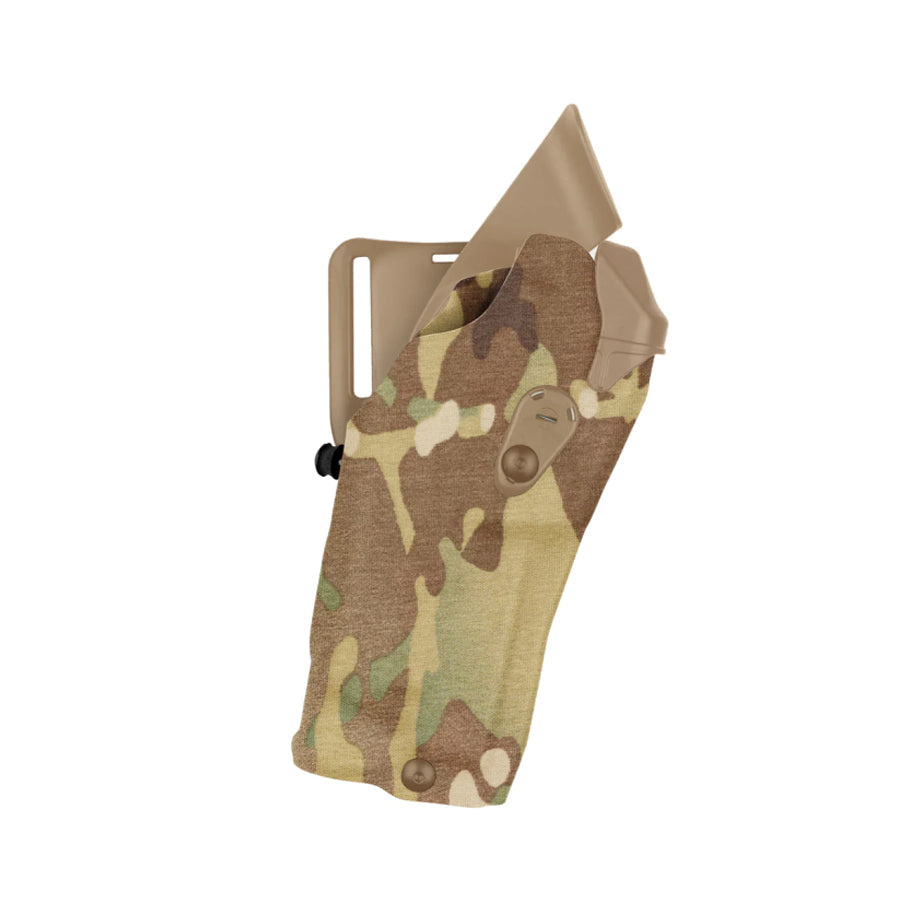 Safariland Model 6390RDS ALS Mid-Ride Level I Retention Duty Holster for Glock 34 MOS w/ Light-Tactical Source LLC
