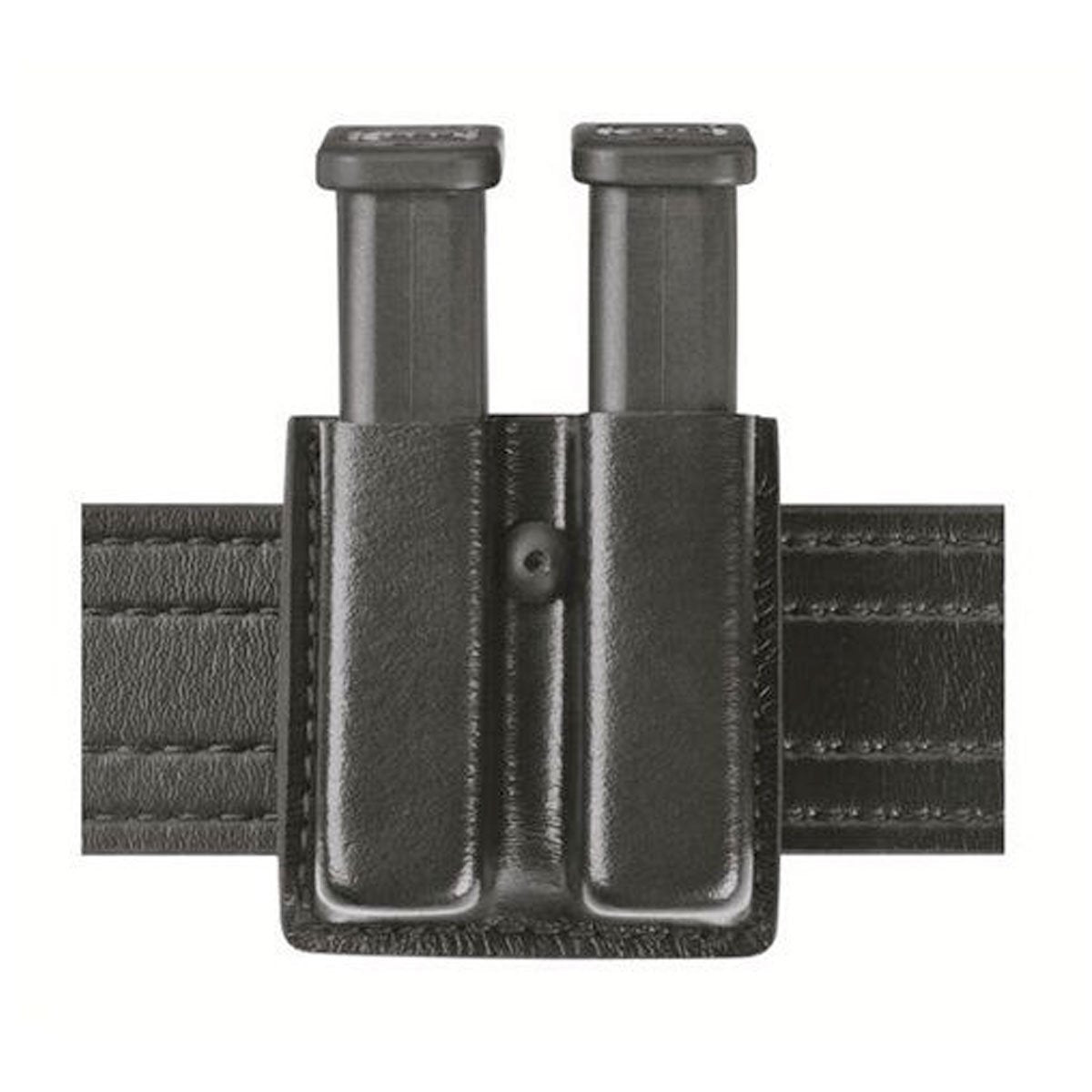 Safariland Model 79 Slimline Open Top Double Magazine Pouch Belt Loop Black-Tactical Source LLC