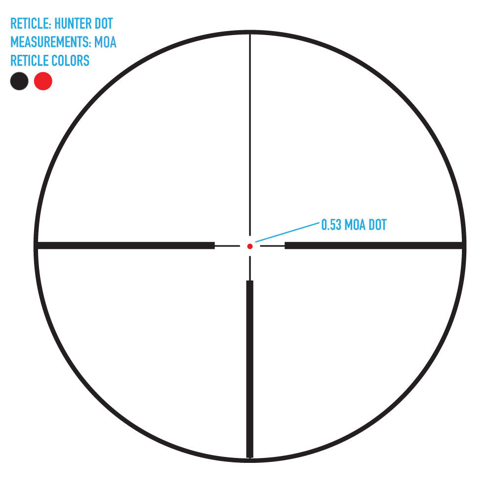 Sightmark Core HX 3-12x56 HDR Hunter Dot Riflescope-Tactical Source LLC