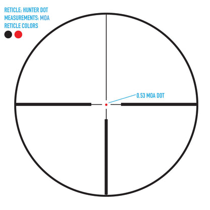 Sightmark Core HX 3-12x56 HDR Hunter Dot Riflescope-Tactical Source LLC