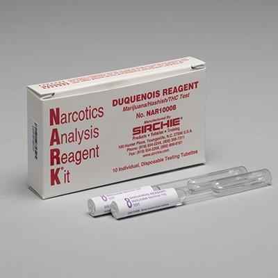 Sirchie NARK Duquenois Reagent (Marijuana/Hashish/THC) 10 Pack-Tactical Source LLC