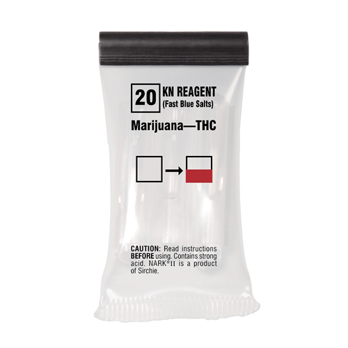 Sirchie NARKII Test NDB (Fast Blue B Salt) Reagent/ Box of 10-Tactical Source LLC