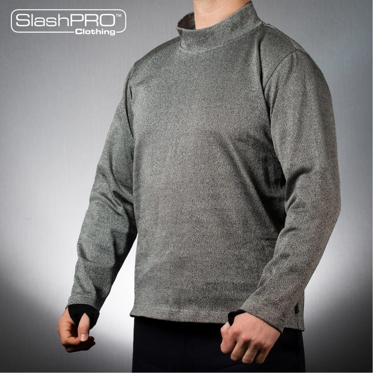 SlashPRO Slash Resistant Turtleneck Sweatshirt with Thumbholes-Tactical Source LLC