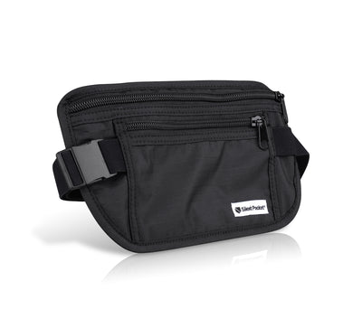 SLNT Money Belt Fanny Pack Black-Tactical Source LLC