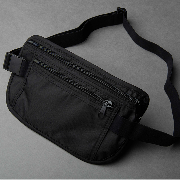 SLNT Money Belt Fanny Pack Black-Tactical Source LLC