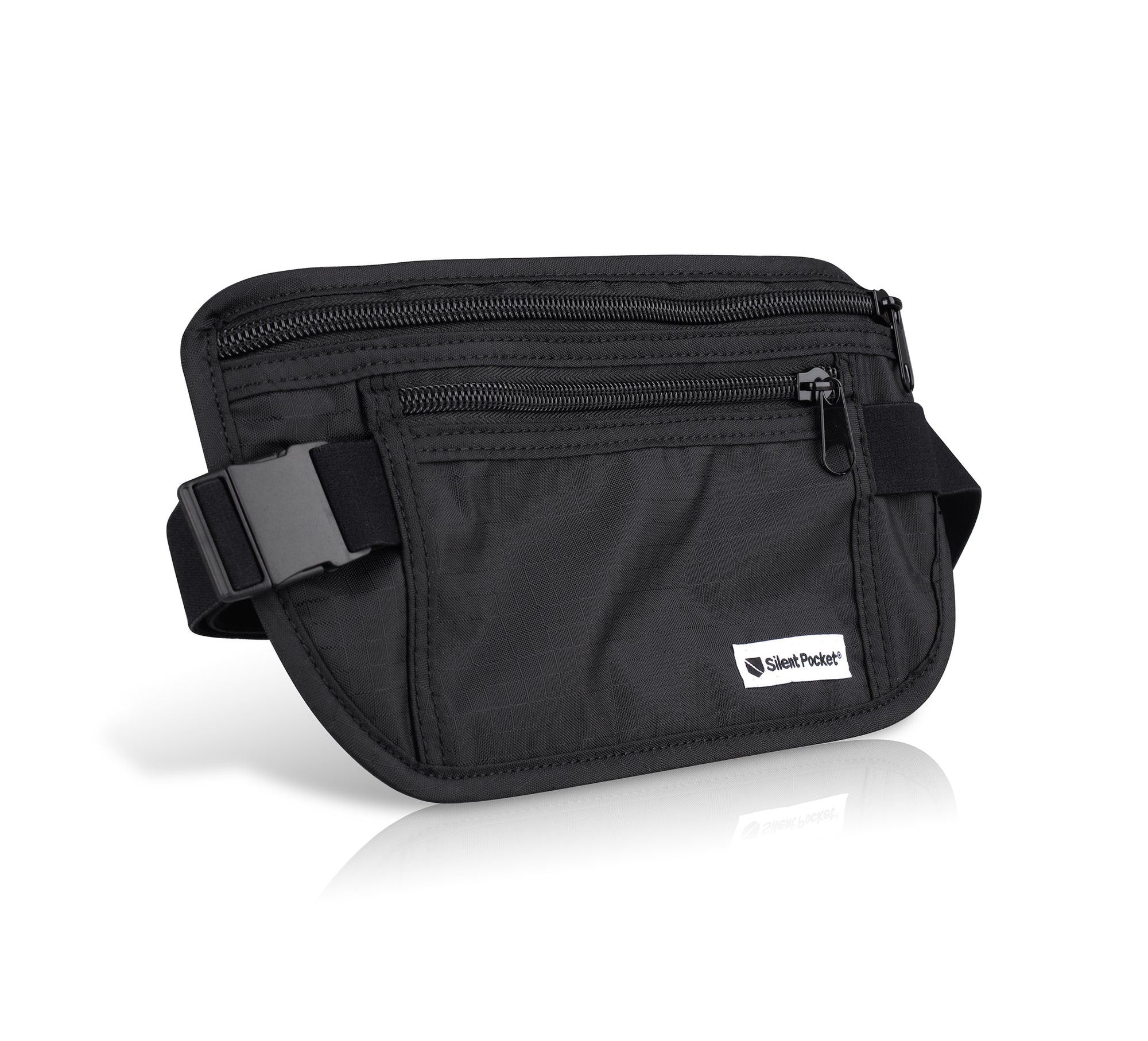 SLNT Money Belt Fanny Pack Black-Tactical Source LLC