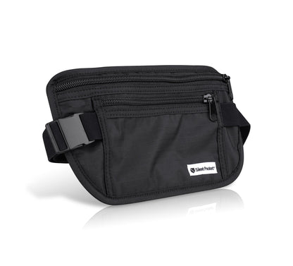 SLNT Money Belt Fanny Pack Black-Tactical Source LLC