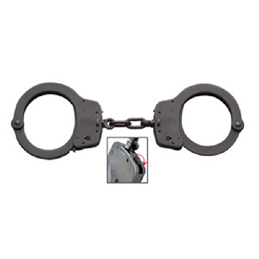 Smith and Wesson M&P Chain Lever Lock Melonite Handcuff-Tactical Source LLC
