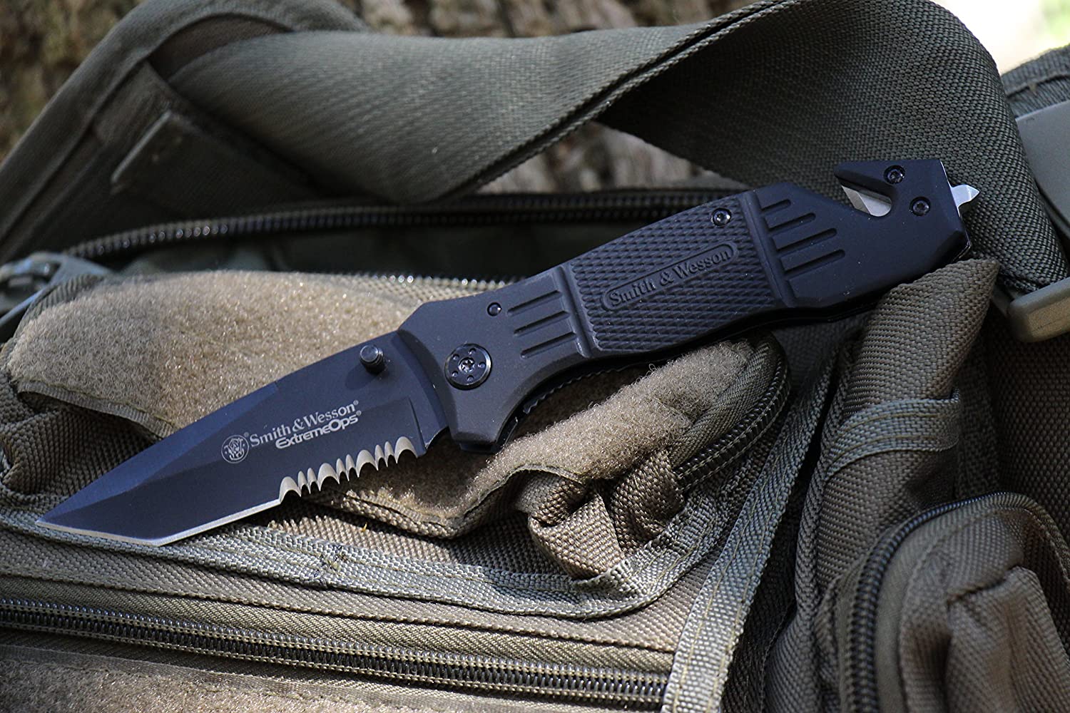 Smith & Wesson Extreme Ops Rescue Knife-Tactical Source LLC