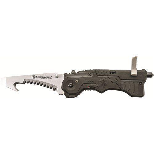 Smith & Wesson First Response Rescue Hook Folding Knife-Tactical Source LLC