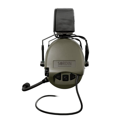 Sordin Supreme MIL CC Slim Electronic Hearing Protection Headband-Tactical Source LLC
