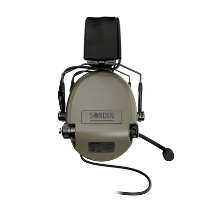 Sordin Supreme MIL CC Slim Electronic Hearing Protection Headband-Tactical Source LLC