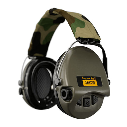 Sordin Supreme Pro-X Electronic Hearing Protecton Headband-Tactical Source LLC