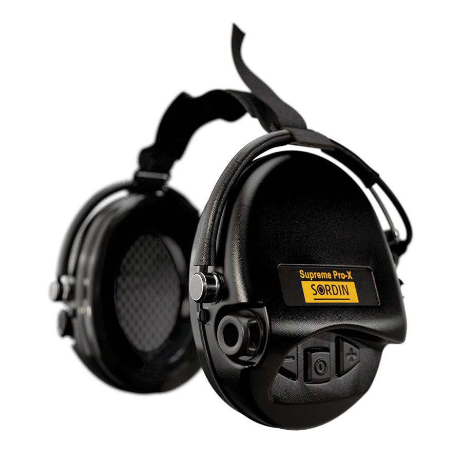 Sordin Supreme Pro X Electronic Hearing Protecton Neckband-Tactical Source LLC