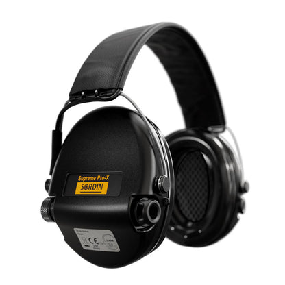 Sordin Supreme Pro-X LED Electronic Hearing Protecton Headband-Tactical Source LLC