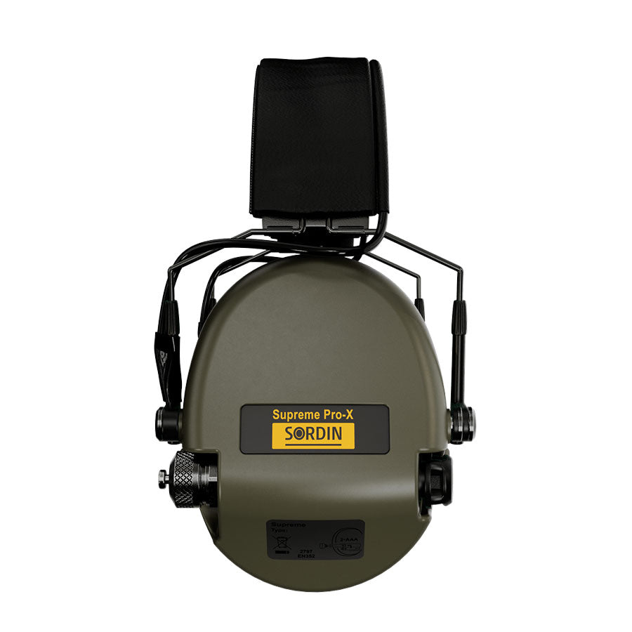 Sordin Supreme Pro-X SFA Slim Electronic Hearing Protecton Headband-Tactical Source LLC