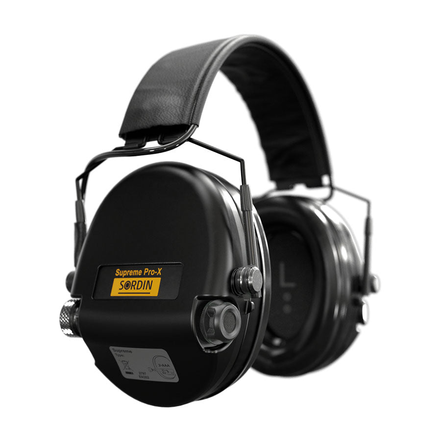 Sordin Supreme Pro-X SFA Slim Electronic Hearing Protecton Headband-Tactical Source LLC