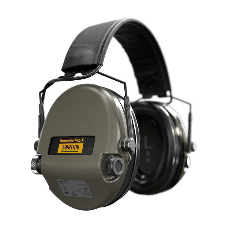 Sordin Supreme Pro-X SFA Slim Electronic Hearing Protecton Headband-Tactical Source LLC