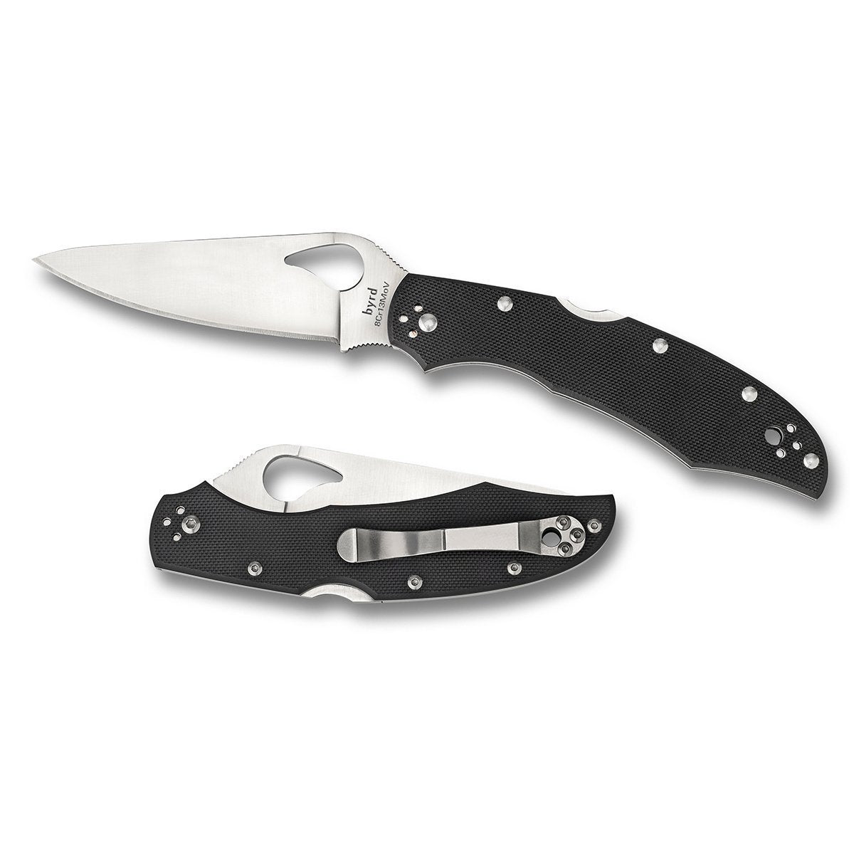 Spyderco Cara Cara 2 G-10 Black Plain Blade-Tactical Source LLC
