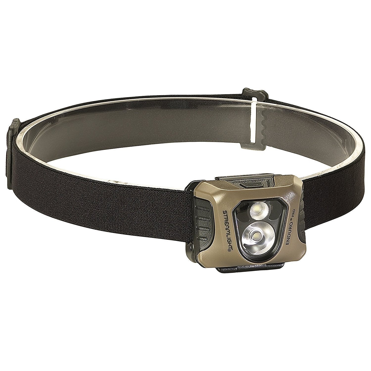 Streamlight Enduro Pro 200-Lumens Headlamp-Green/Wht LEDS - Coyote/Blk-Tactical Source LLC