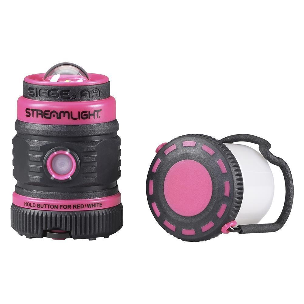 Streamlight Siege AA 200-Lumens Compact Lantern with Magnetic Base - Pink-Tactical Source LLC