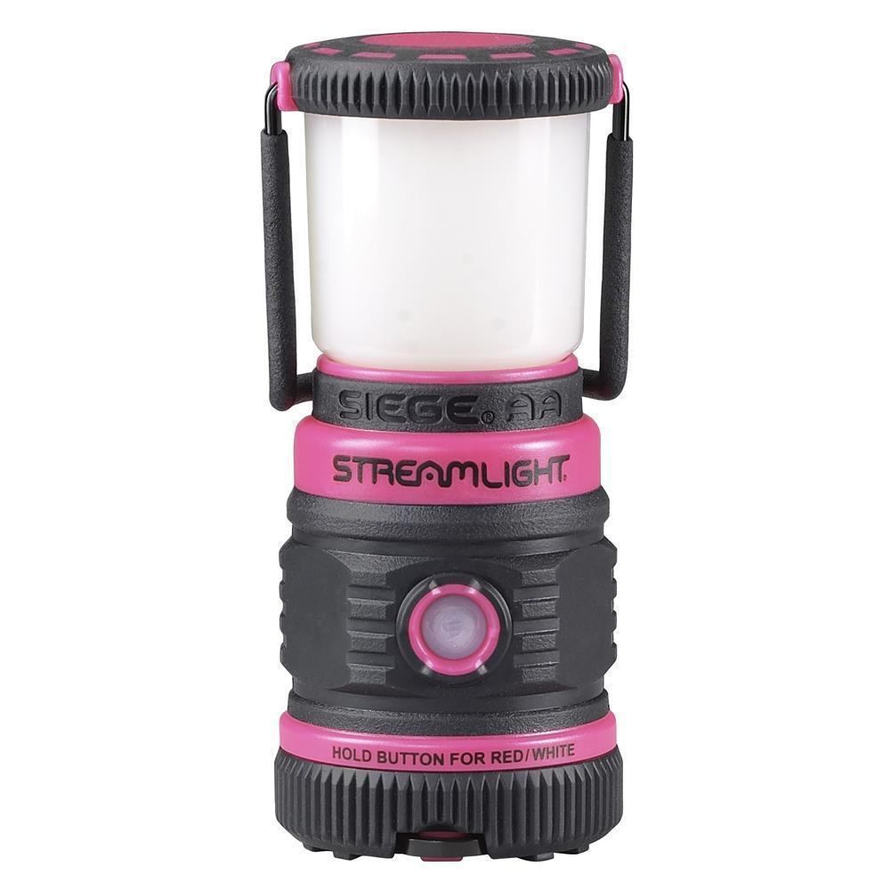 Streamlight Siege AA 200-Lumens Compact Lantern with Magnetic Base - Pink-Tactical Source LLC
