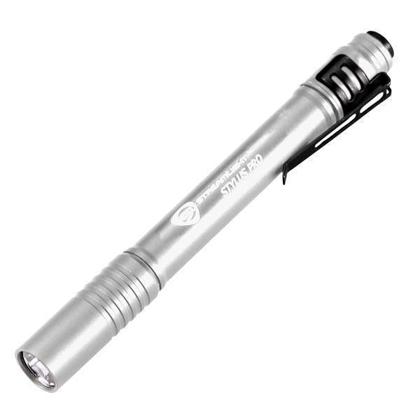 Streamlight Stylus Pro 100-Lumens Penlight Silver with White LED-Tactical Source LLC
