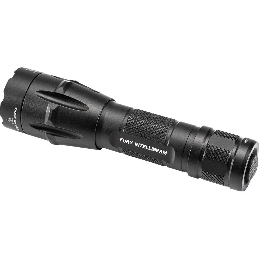 SureFire Fury Intellibeam Auto-Adjusting Dual Fuel LED Flashlight-Tactical Source LLC