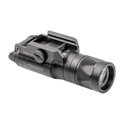 SureFire X300V-B WeaponLight Infrared / White LED Handgun WeaponLight with T-Slot Mounting System-Tactical Source LLC