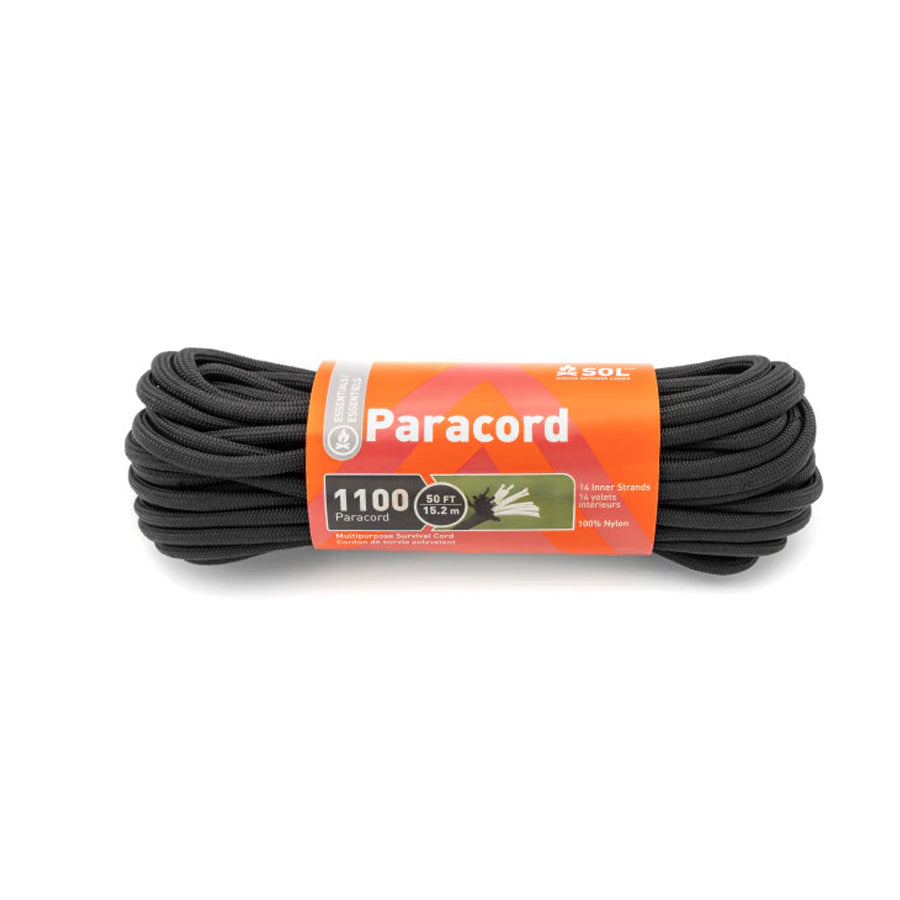 Survive Outdoors Longer SOL 1100 Paracord, 50 ft-Tactical Source LLC