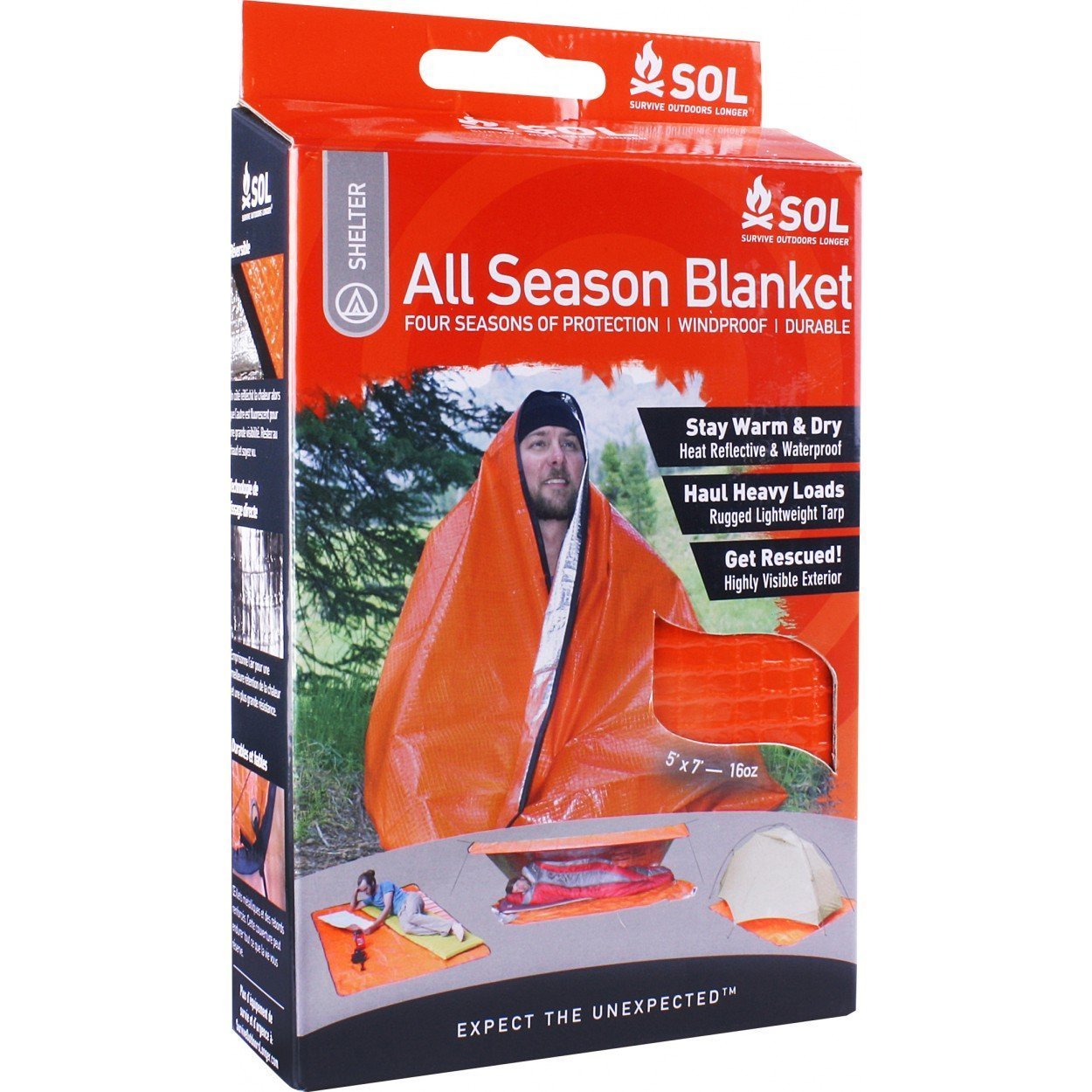Survive Outdoors Longer SOL All Season Blanket-Tactical Source LLC