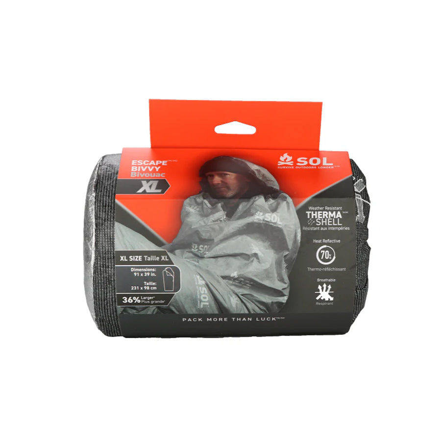 Survive Outdoors Longer SOL Escape™ Bivvy XL - Gray-Tactical Source LLC