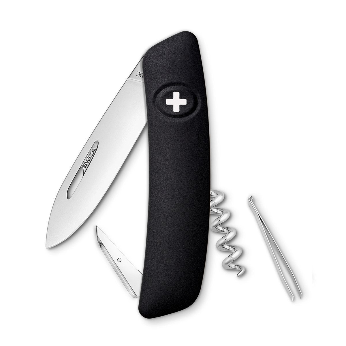 SWIZA Knives D01 Swiss Pocket Knife Black-Tactical Source LLC