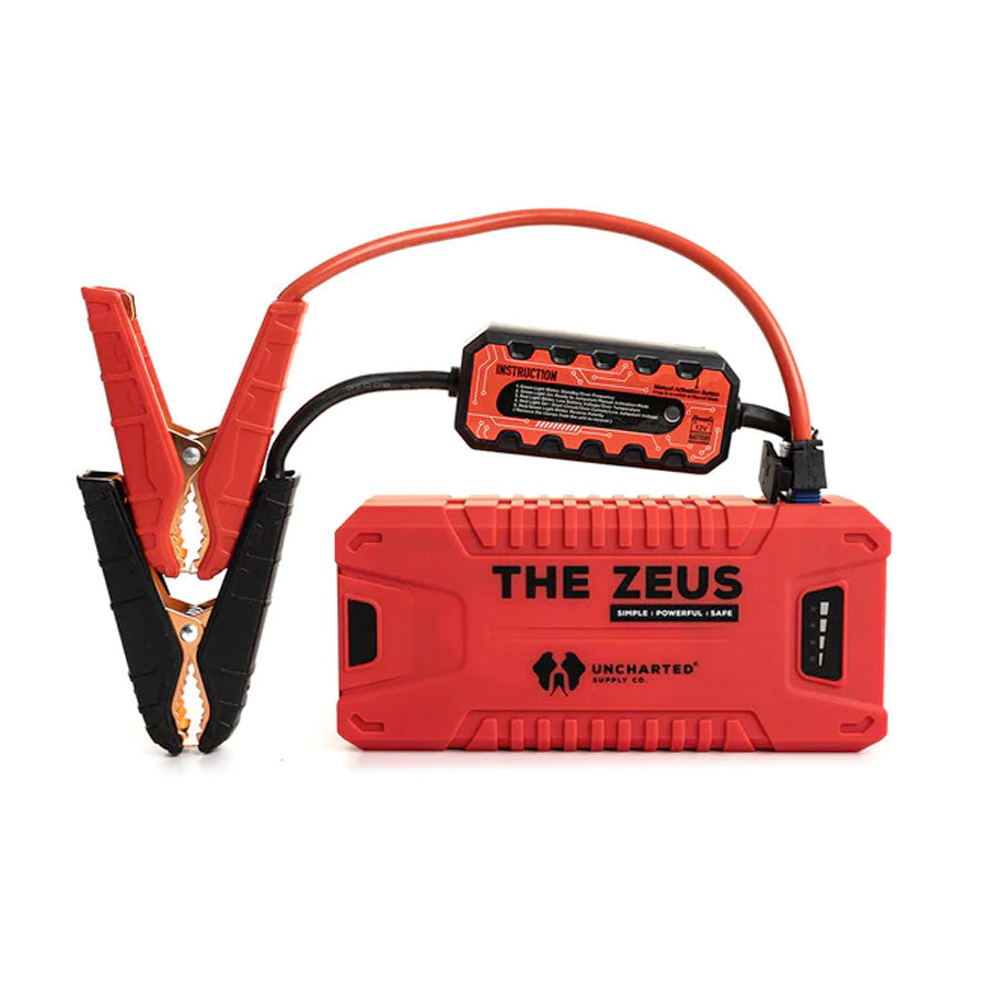 The Zeus Portable Jump Starter & USB Charger from Uncharted Supply Co-Tactical Source LLC